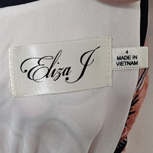 ELIZA J | (STYLE#EJ6M1087) VIBRANT FLORAL SHEATH DRESS - Picture 11 of 16